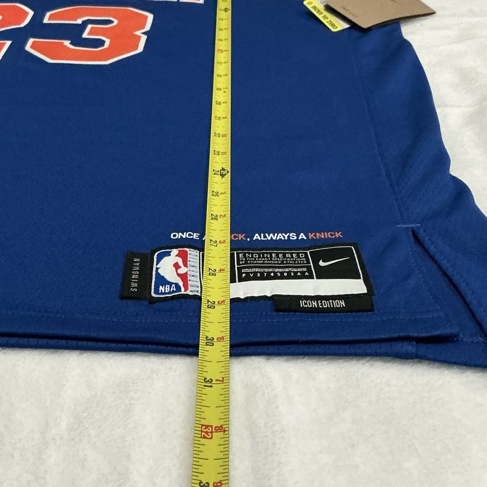 New York Knicks Robinson 23 Swingman Icon Edition Jersey Blue size 52 / XL - Picture 7 of 12